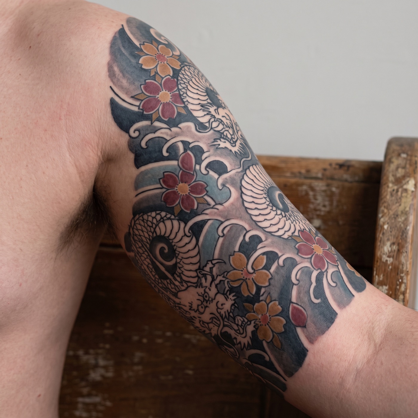 Tattoo work at Top Tier Tattoo & Piercing
